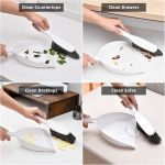 Casey Handheld Dust Pan And Brush Set White