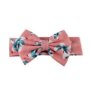 Child Headband Pink With Blue Floral