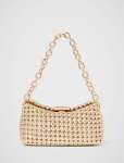 Teagan Weave Chain Bag - 0 Gold