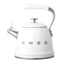 Smeg Whistling Kettle White 2.3L