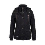 Ladies Urban Parka Jacket - Black - XS