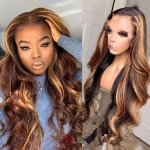 Chic Long Brazilian Body Wave Wig - Heat Resistant Pre-plucked Seamless Remy Hair For Women