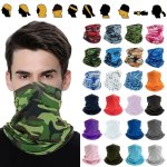 20 Colors Breathable Ice Silk Face Scarf Bandana For Outdoor Sports - Sun Protection Moisture-wicking And Versatile Use