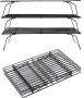 3 Tier Cooling Grid Wire Food Rack Steel Rolling Board Kitchen Tool Set