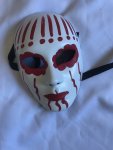 Scary Blood Mask Red