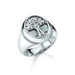 Mens Tree Of Love Crest Ring - 64