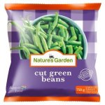 Nature's Garden Frozen Cut Green Beans 750G