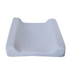 After Bath Mattress With White Towelling Cover