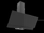 Ferre 90CM Black Glass Angled Extractor Fan