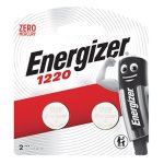 Energizer CR1220 3 V BP2 Lithium Coin Battery MOQ12 E301642500