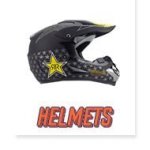 Kids Motocross Helmet - Blue