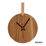 Oden Wall Clock - 250MM Dia Red Bold