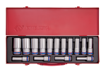 Socket Set 1 2" Deep 10-32MM 12PT 15PC