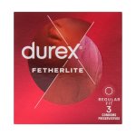 Durex Featherlite Regular Fit Condoms 3 Pk