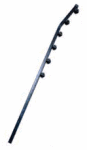 Square Tube Black Top Angle