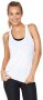 Boody Active Racer Back Tank White XL