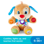 Laugh & Learn Smart Stages Puppy - Babys Favorite Puppy Friend Who Cuddles Lights Up And Teaches First Words Too