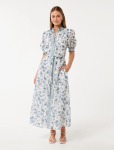 Rochelle Short Sleeve Midi Dress - 20 Rani Chintz