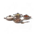 7 Piece Pot Set Beige