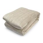 Beige Velvet Quilt 230X220CM