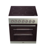 60CM Brushed Metallic Oven And Ceran Hob - U336CM-1