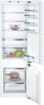 Bosch 272L Serie 6 White Integrated Built-in Combi Fridge - KIS87AF30U