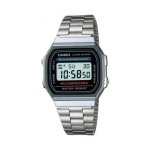 Casio Mens A168WA-1UWD Illuminator Retro Digital Watch - Autostyle Motorsport South Africa