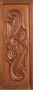 Exterior Door Engineered Meranti Wood 3D Craftdoor MELODY-W813XH2032MM