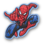 Spiderman 1 Jibbitz - Multi Osfa
