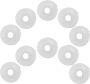 10PCS Pressure Cooker Valve Gaskets Silicone Sealing Rings Universal
