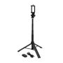 1.57M Wireless Selfie Stick Tripod With Bluetooth Remote & Phone Holder