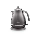 De'Longhi Delonghi 1.7LT Icona Metallics Kettle Grey