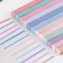 12PCS Pastel Highlighter Markers Set - Chisel Tip Non-smear & Anti-bleed Plastic Material - For Journaling Office Use Students & Professionals