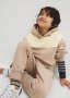 Organically Grown Cotton Spliced Hooded Sweat