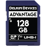 Delkin Advantage Sd 128GB Uhs-i V30 Memory Card