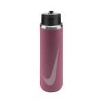 Nike Ss Recharge Straw Bottle 710ML Refresh - Peony black pink Foam
