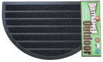 Dirttrapper Outdoor Doormat Half Moon - Black