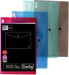 Foolscap Document Envelopes 12 Pack Assorted