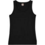 Ladies Black Basic Vest S-xxl