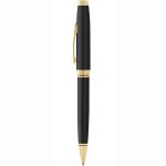 Cross Coventry Black Lacquer With Gold-tone Ballpoint Pen - Ys Travel Bags