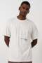 Graphic Oversized T-Shirt - XL / Off White