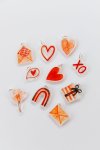 Acrylic Love Charms Pack Of 10
