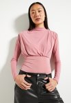 Dusty Rose Knitted Draped Stud Body