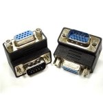 MicroWorld Vga Male To Vga Female Ra 90 Degree Adap