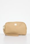 Desenli Cosmetic Top Zip Bag - Gold