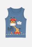 PoP Candy Printed Vest - Blue