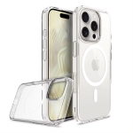 Clear Magsafe Case Shockproof Transparent Cover For Iphone 16 Pro