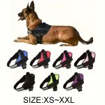 Comfortable & Secure No-pull Dog Harness - Breathable Reflective For Safe Night Walks Machine Washable And Adjustable With Handy
