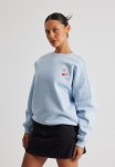Kendall Slouchy Crew - Cloud BLUE 08 Cherry