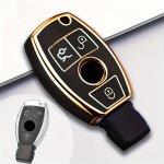 For Benz Key Fob Cover Soft Tpu Key Case Shell For Mercedes-benz A C E S G Cla Cls Gla Glb Glc Gle Gls